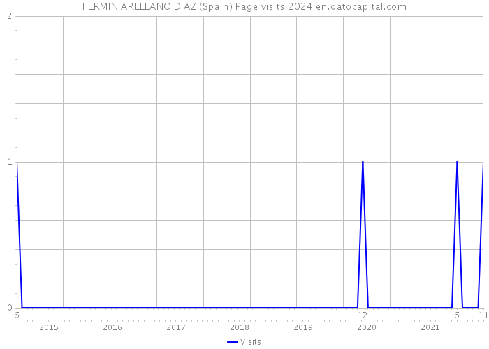 FERMIN ARELLANO DIAZ (Spain) Page visits 2024 