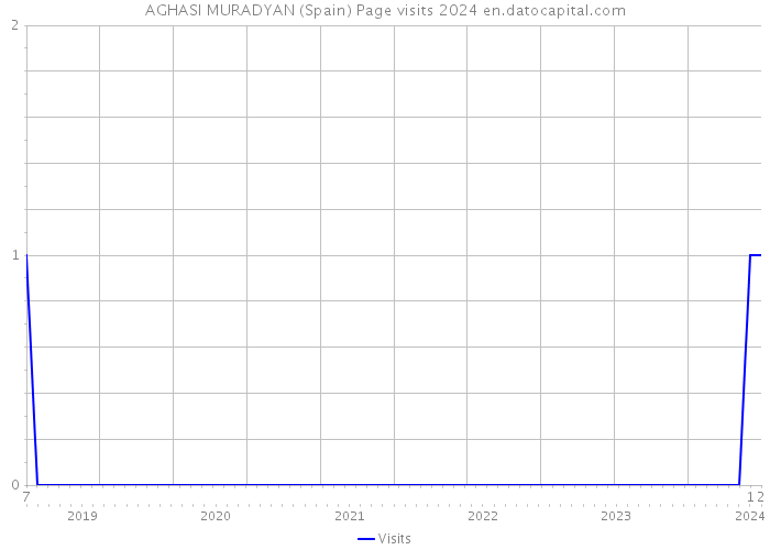 AGHASI MURADYAN (Spain) Page visits 2024 