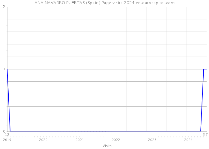 ANA NAVARRO PUERTAS (Spain) Page visits 2024 