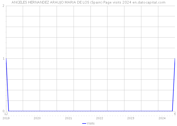 ANGELES HERNANDEZ ARAUJO MARIA DE LOS (Spain) Page visits 2024 