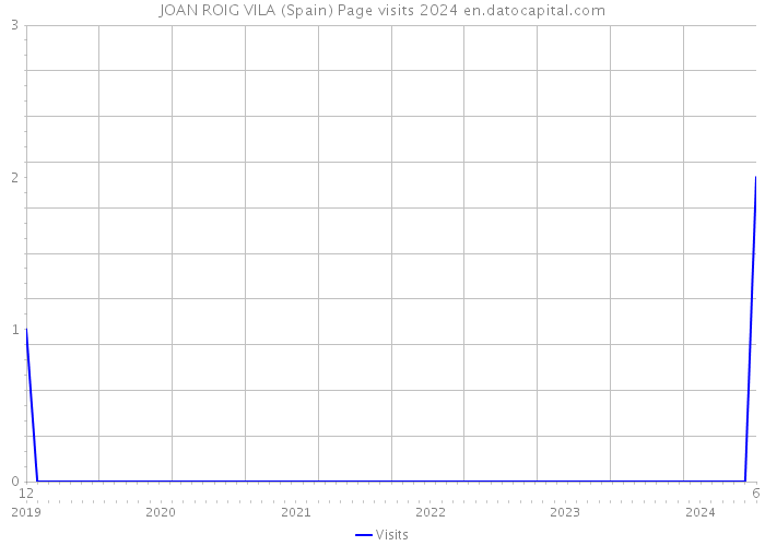 JOAN ROIG VILA (Spain) Page visits 2024 