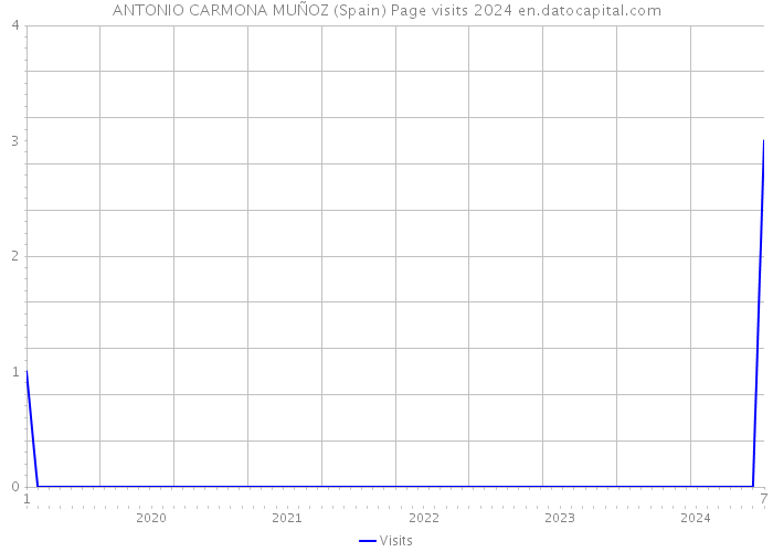 ANTONIO CARMONA MUÑOZ (Spain) Page visits 2024 