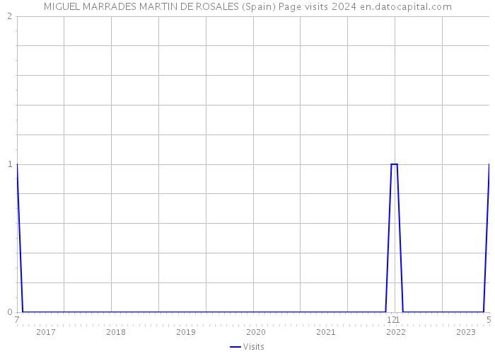 MIGUEL MARRADES MARTIN DE ROSALES (Spain) Page visits 2024 
