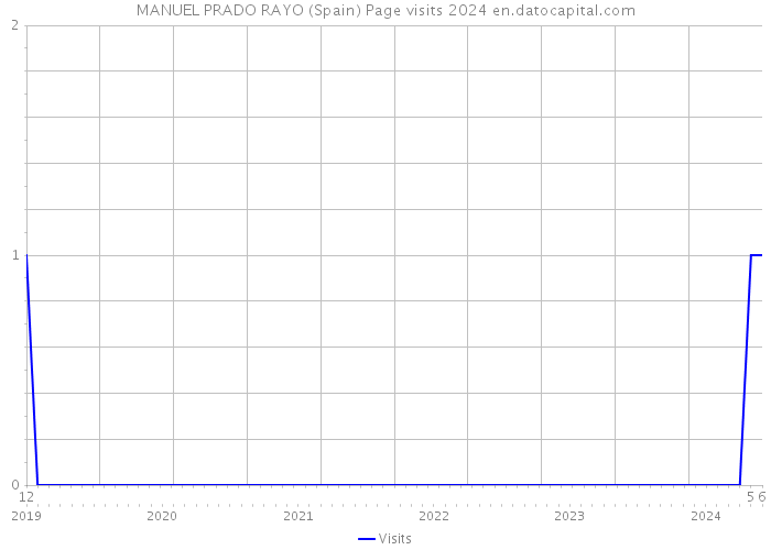 MANUEL PRADO RAYO (Spain) Page visits 2024 