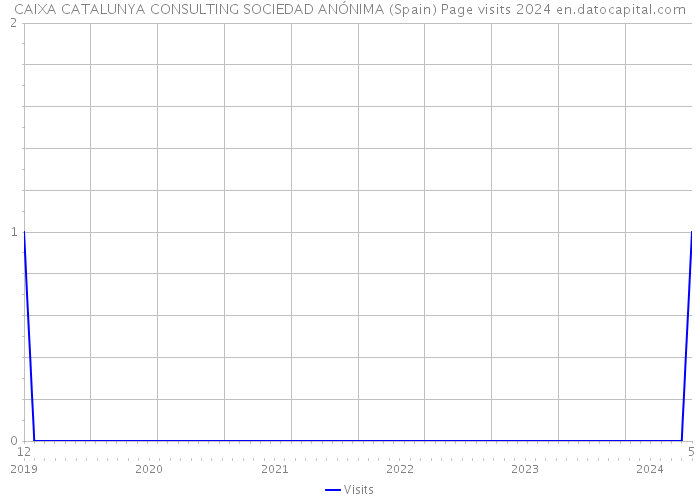 CAIXA CATALUNYA CONSULTING SOCIEDAD ANÓNIMA (Spain) Page visits 2024 