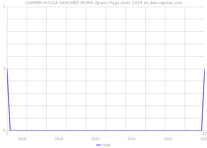 CARMEN AYUGA SANCHEZ-MORA (Spain) Page visits 2024 