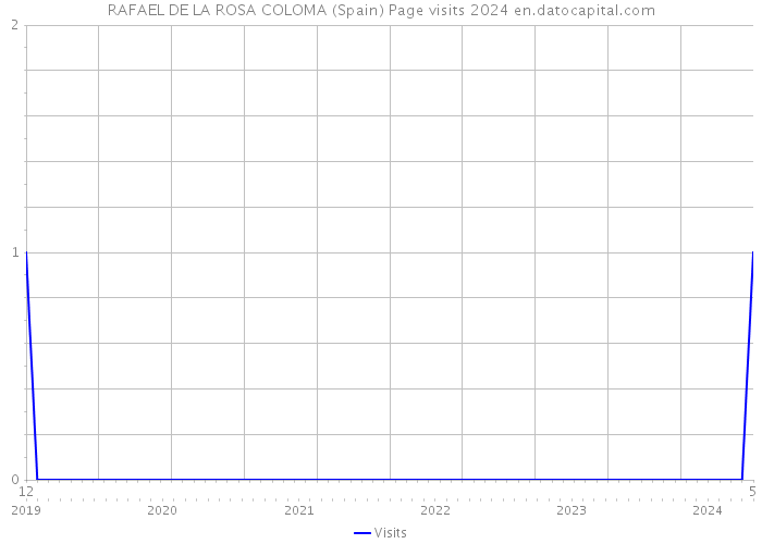 RAFAEL DE LA ROSA COLOMA (Spain) Page visits 2024 