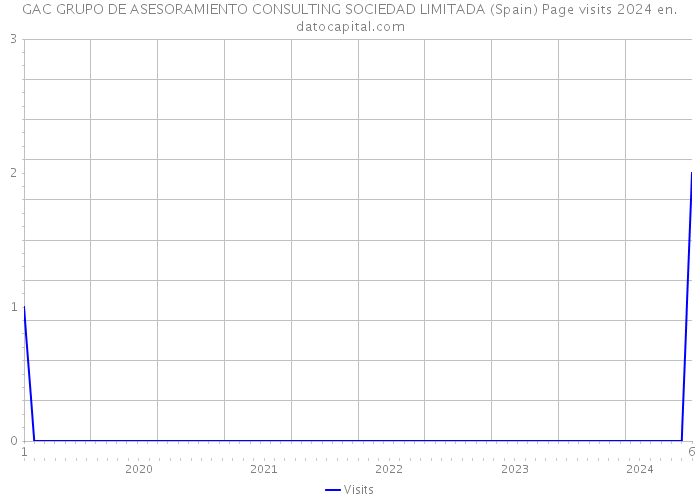 GAC GRUPO DE ASESORAMIENTO CONSULTING SOCIEDAD LIMITADA (Spain) Page visits 2024 