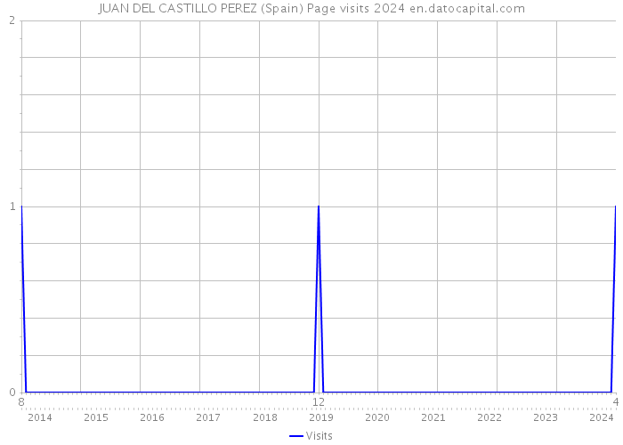 JUAN DEL CASTILLO PEREZ (Spain) Page visits 2024 