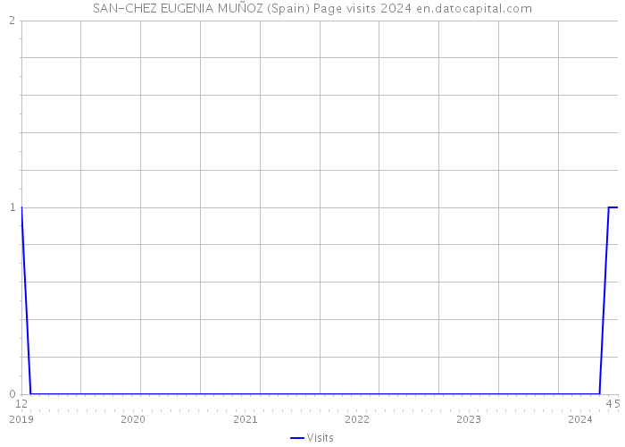 SAN-CHEZ EUGENIA MUÑOZ (Spain) Page visits 2024 