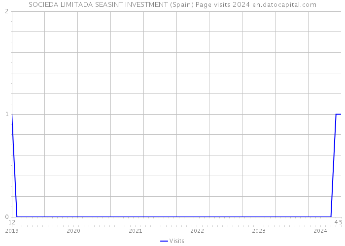 SOCIEDA LIMITADA SEASINT INVESTMENT (Spain) Page visits 2024 