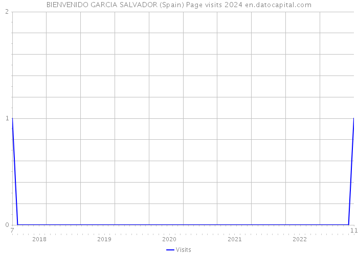 BIENVENIDO GARCIA SALVADOR (Spain) Page visits 2024 