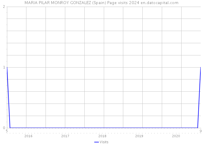 MARIA PILAR MONROY GONZALEZ (Spain) Page visits 2024 