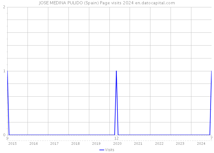 JOSE MEDINA PULIDO (Spain) Page visits 2024 