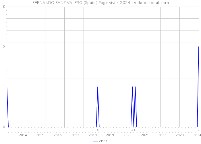 FERNANDO SANZ VALERO (Spain) Page visits 2024 