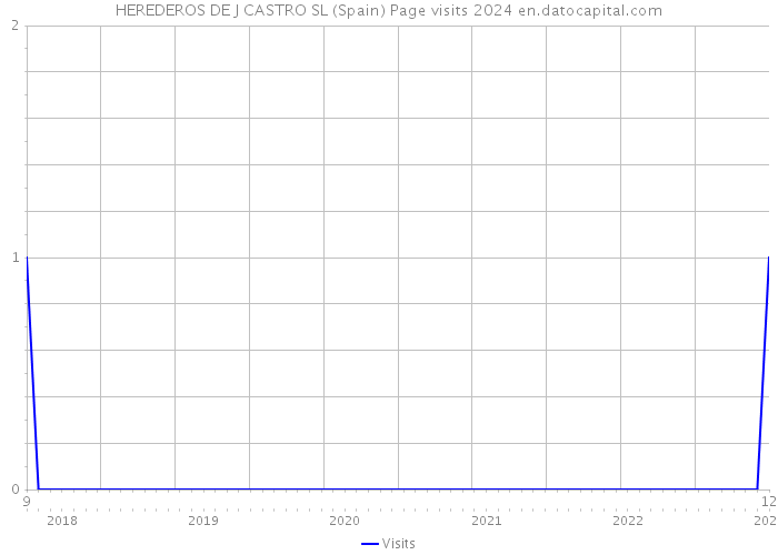 HEREDEROS DE J CASTRO SL (Spain) Page visits 2024 