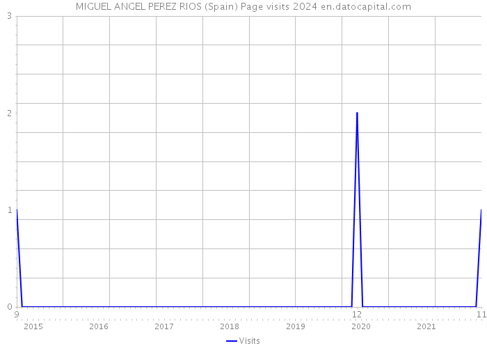 MIGUEL ANGEL PEREZ RIOS (Spain) Page visits 2024 