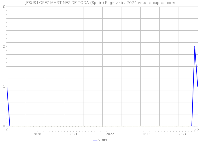 JESUS LOPEZ MARTINEZ DE TODA (Spain) Page visits 2024 