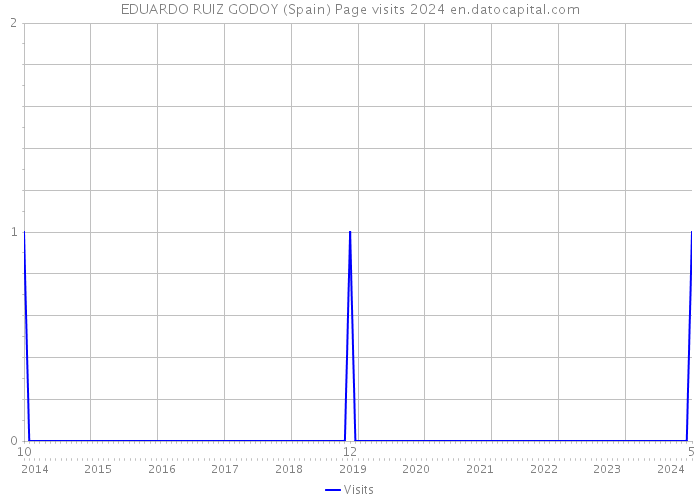 EDUARDO RUIZ GODOY (Spain) Page visits 2024 