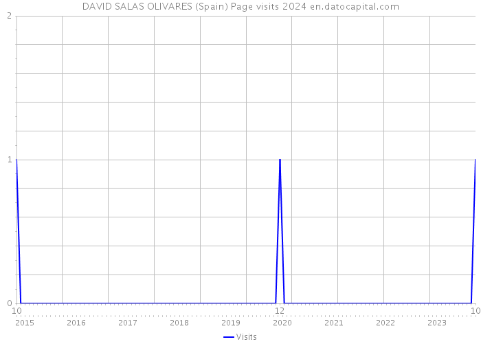 DAVID SALAS OLIVARES (Spain) Page visits 2024 