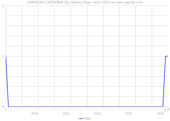 LIMPIEZAS CASTAÑAR SLL (Spain) Page visits 2024 