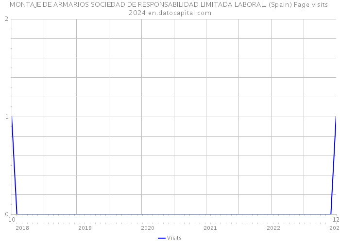 MONTAJE DE ARMARIOS SOCIEDAD DE RESPONSABILIDAD LIMITADA LABORAL. (Spain) Page visits 2024 