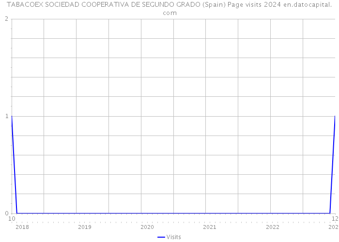 TABACOEX SOCIEDAD COOPERATIVA DE SEGUNDO GRADO (Spain) Page visits 2024 