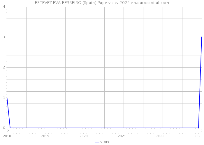 ESTEVEZ EVA FERREIRO (Spain) Page visits 2024 