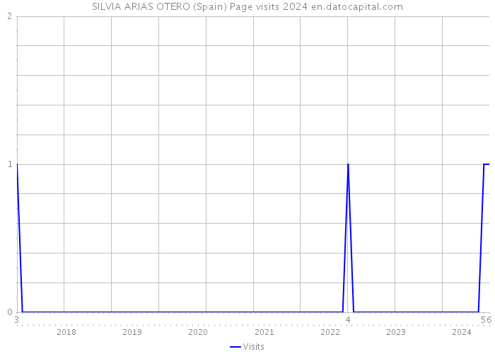 SILVIA ARIAS OTERO (Spain) Page visits 2024 