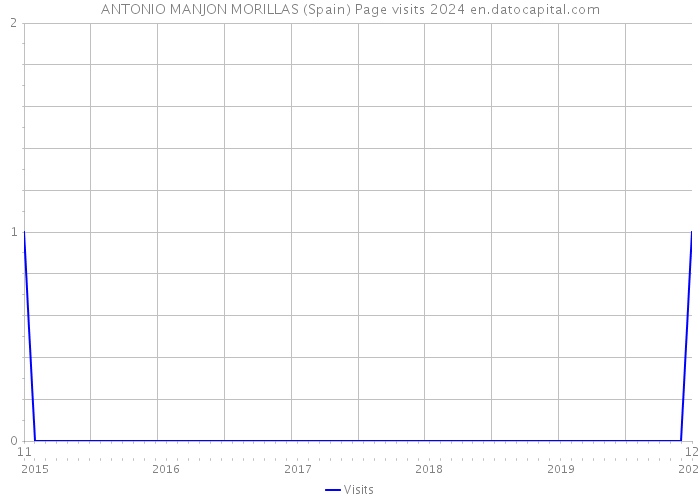 ANTONIO MANJON MORILLAS (Spain) Page visits 2024 