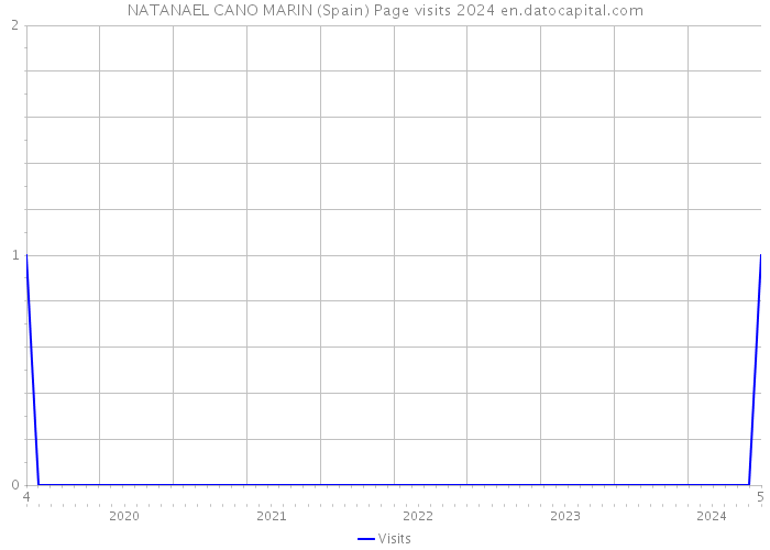 NATANAEL CANO MARIN (Spain) Page visits 2024 