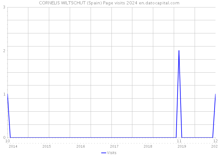 CORNELIS WILTSCHUT (Spain) Page visits 2024 