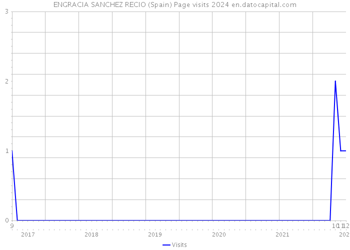 ENGRACIA SANCHEZ RECIO (Spain) Page visits 2024 