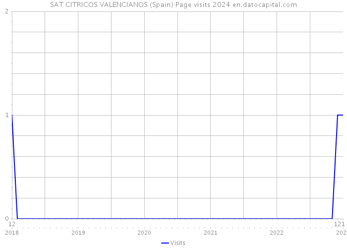 SAT CITRICOS VALENCIANOS (Spain) Page visits 2024 