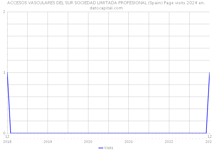 ACCESOS VASCULARES DEL SUR SOCIEDAD LIMITADA PROFESIONAL (Spain) Page visits 2024 