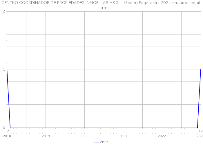 CENTRO COORDINADOR DE PROPIEDADES INMOBILIARIAS S.L. (Spain) Page visits 2024 