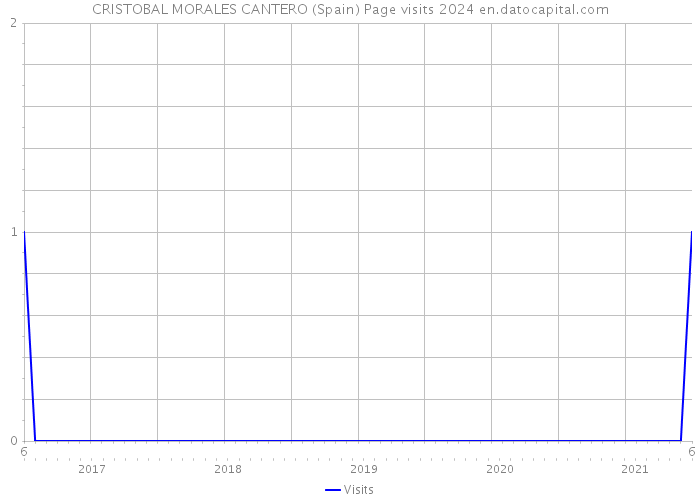 CRISTOBAL MORALES CANTERO (Spain) Page visits 2024 