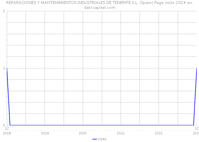 REPARACIONES Y MANTENIMIENTOS INDUSTRIALES DE TENERIFE S.L. (Spain) Page visits 2024 