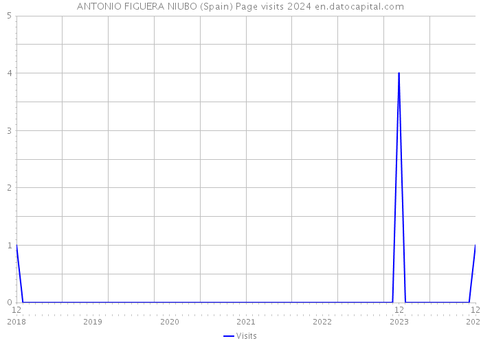 ANTONIO FIGUERA NIUBO (Spain) Page visits 2024 