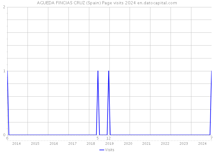 AGUEDA FINCIAS CRUZ (Spain) Page visits 2024 
