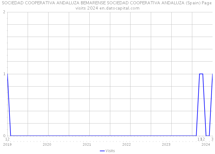 SOCIEDAD COOPERATIVA ANDALUZA BEMARENSE SOCIEDAD COOPERATIVA ANDALUZA (Spain) Page visits 2024 