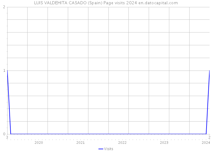 LUIS VALDEHITA CASADO (Spain) Page visits 2024 