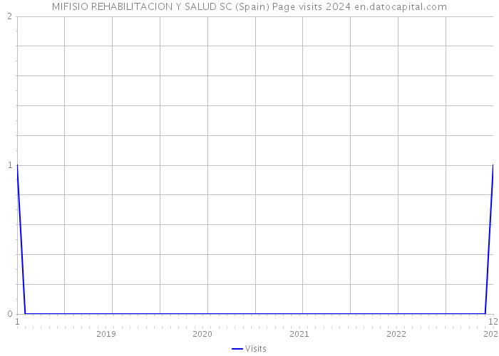 MIFISIO REHABILITACION Y SALUD SC (Spain) Page visits 2024 