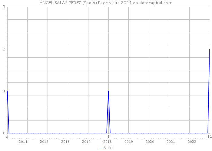 ANGEL SALAS PEREZ (Spain) Page visits 2024 