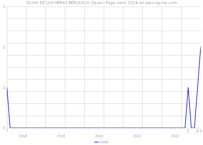 SILVIA DE LAS HERAS BERLANGA (Spain) Page visits 2024 