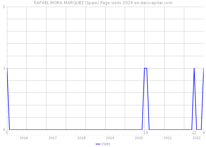 RAFAEL MORA MARQUEZ (Spain) Page visits 2024 