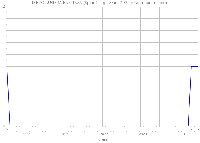 DIEGO RUBIERA BUSTINZA (Spain) Page visits 2024 