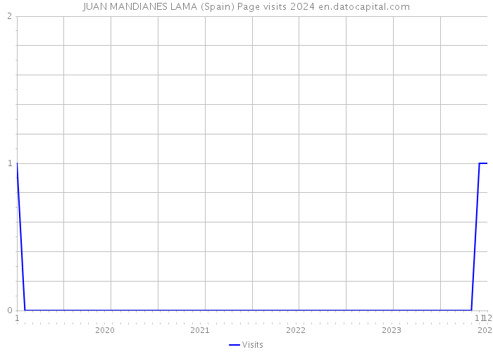 JUAN MANDIANES LAMA (Spain) Page visits 2024 