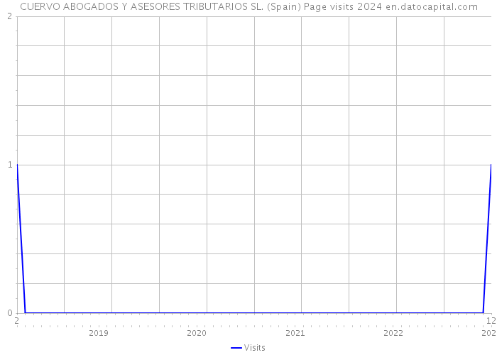 CUERVO ABOGADOS Y ASESORES TRIBUTARIOS SL. (Spain) Page visits 2024 