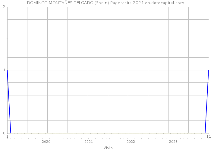 DOMINGO MONTAÑES DELGADO (Spain) Page visits 2024 